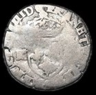France King Henry Iii 1578 Ad Silver Coin  Authentic 1574-1589 Medieval Douzain
