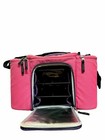 6 Pack Fitness Bag Six Pack Travel Innovator 3 Meal Prep Gym Bag Pink