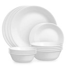 New Corelle Winter Frost White Extra Strength 16-piece Dinnerware Set 1148417
