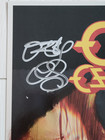 2022 Sdcc Exclusive     Ozzy Osbourne Single Signed 12  X 18  Foil Poster