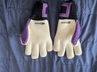 N1 Goalkeeper Soccer Goalkeeper Gloves Size 11 Latex Hook   Loop Wrist Strap