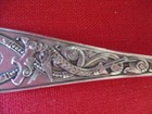  2   J  Evensten 830 Silver Ladles  Serpents On Handles  1 Pierced  Monos