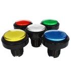 Arcade 45mm Round Push Buttons Illumilated 12v Led Light With Microswitch A