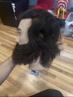 Pivot Point Men s Curly Brown Wig W  Beard   Mustache 1800s One Size Sa8000