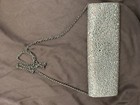 Vintage Italian White Crystal Beaded Clutch Bag - Rodo