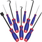 Workpro Precision Pick Hook Set 9piece W scraper Automotive Electronic Hand Tool