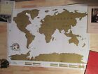 Scratch Off Map Personalized World Map Poster Luckies Personal Travel Log Gift