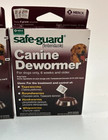2 Pack Safe-guard Merck Canine Large Fenbendazole Dogs Dewormer 40ibs  Merck