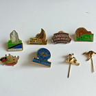 Australia New Zealand Americas Cup 1995 Lapel Hat Pin Kuranda Kenya Tanzania Vtg