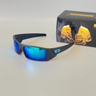 Oakley Gascan Polarized Sunglasses Oo9014 Matte Black prizm Deep Water H2o