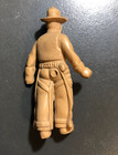 Marx 1950s Roy Rogers 60mm Walking Chubby Cowboy  Sand Brown Vinyl Plastic   