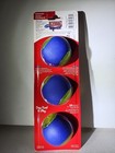      Kong Squeezz Action Ball Medium Blue 3-pack     Squeaky Dog Fetch Toy         