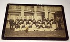Rare Antique Victorian American Occupational Hotel Wait Staff  Ny Cabinet Photo 