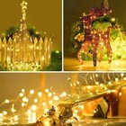 1-10m 10 20 50 100 Led Battery Micro Rice Wire Copper Fairy String Lights Party
