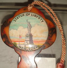 Statue Of Liberty New York Bakelite Caralin Souvenir Thermometer  Nice