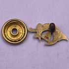 14k Gold Almas Shriners Masonic Lapel Pin Scimitar Crescent