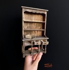 1 12 Scale Dollhouse Miniatures Furniture Vintage Cabinet Bookcase Living Room