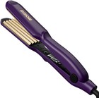 Hair Crimper For Women - Crimping Iron With Titanium Ceramic Plates  5 Adjust   