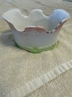 Antique Porcelain Hand Painted  Floral Piece