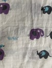 Elephants Muslin Baby Swaddle Blanket Infant Girls
