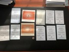  Elvis Presley Certificates Of Authenticity  Usa Set Of  11   3 Extra Sheets