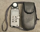 exc  Sekonic L-358 Flash Master Digital Light Meter With Case   Strap
