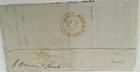 Queen Victoria 1d Red  Cover 1841 Imperferate  Plate X1buxton Penny Post Cancell