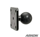 Arkon 25mm Ball With 4 Bolt Hole Metal Amps Pattern Plate Adapter Apmamps25mm 