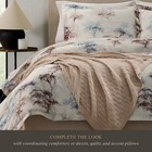 Jeremiah Brent Home Pointelle Throw Blanket Sand