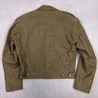 Us Army Jacket Men 38 Green Ike Korean War Altered To Zipper Distressed Military