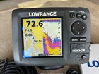 Lowrance Hook 5 Fishfinder chartplotter W  Transducer  New  Power Cord And Cover