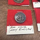 Vintage Us Military Wwi  3  And 1 Wwii Navy Button