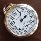 1939 Antique Hamilton 992e Elinvar Railroad Pocket Watch 21j Size 16 Gold Filled