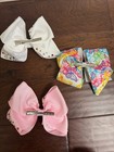 Jojo Siwa Large Sequin Hair Bow  Butterfly Bow