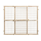 Evenflo Position   Lock Tall And Wide Value Adjustable Baby Gate  natural   Fits