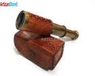 Brass Pirate Spyglass - Collapsible Hand Telescope  Vintage Decor  Gifting For K