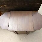 Vintage Antique Martha Washington Sewing Cabinet Wood W Drawers Flip Top Sides 