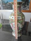 Antique 19th Century Hand Painted Chinese Porcelain Vase Famille Rose