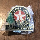 Texaco Gas Puget Sound Pride In Safety Pin Lot Of 12 New In Package