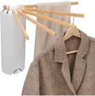 Wall Mounted Clothes Drying Rack Tripod Foldable Clothing Over The Door