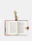 Coach - Maya Angelou Book Bag Charm Cfk43 Nwt      I Know Why The Caged Bird Sings
