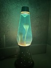 Vintage Lava Lamp Blue green 103 60   s