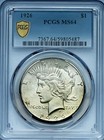 1926 Peace Silver Dollar  1     Pcgs Ms64     Bright Satin Luster     Gem Quality