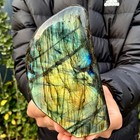 2 5lb Natural Gorgeous Labradorite Quartz Crystal Stone Specimen Healing