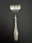 Sterling Silver Handle Flatware     7pc Set Forks  Knives   Cake Server     Stainles