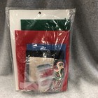 Plaid Bucilla Christmas  noel  Felt Wall Hanging Kit  84978 Complete  Sealed Usa