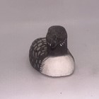 Vtg  American Wildlife Collection Loon Figurine 1995 Signed Dated On Bottom
