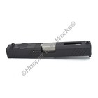 Hgw Complete Upper For Glock 19 Black Edc Rmr Slide Ported Ss Flush Barrel Sight