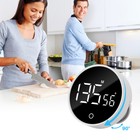 Digital Kitchen Timer Magnetic Countdown Countup With Large Led Display Volume