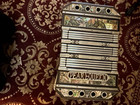 Antique Pearl Queen Chemintzer Concertina Manufactured In 1914 Double Reed 